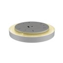 SLV 1007324 Medo 60 Wand- und Deckenaufbauleuchte rund 2700/3000/4000K 39W Phasenabschnitt 110° grau