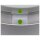 SLV 1007287 Medo Pro 30 Wand- und Deckenaufbauleuchte rund 3000/4000K 10W Dali Touch 110° weiß