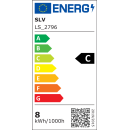 SLV 1007284 Medo Pro 30 Wand- und Deckenaufbauleuchte rund 3000/4000K 10W Dali Touch 70° UGR<19 schwarz
