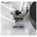 SLV 1007306 Medo Pro 60 Wand- und Deckenaufbauleuchte rund 3000/4000K 37W Phasenabschnitt 110° schwarz