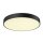 SLV 1007304 Medo Pro 60 Wand- und Deckenaufbauleuchte rund 3000/4000K 37W Phasenabschnitt 80° UGR<19 schwarz