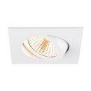 SLV 1007427 New Tria 68 Deckenspot1800-3000K 38° IP 20 quadratisch weiß - Einbaustrahler