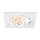 SLV 1007429 New Tria 68 Deckenspot 1800-3000K 60° IP 20 quadratisch weiß - Einbaustrahler