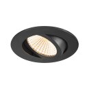 SLV 1007426 New Tria 68 Deckenspot 1800-3000K 60° IP 20 rund schwarz - Einbaustrahler