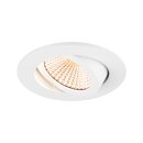SLV 1007425 New Tria 68 Deckenspot 1800-3000K 60° IP 20 rund weiß - Einbaustrahler