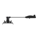 SLV 1007372 New Tria 68 Deckenspot quadratisch max. 10W GU10 schwarz - Einbaustrahler