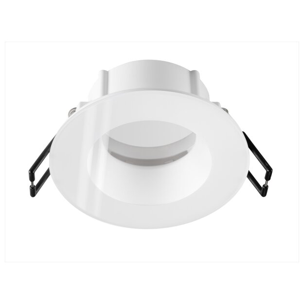SLV 1007337 New Tria 68 Deckeneinbauring D: 8.3 H: 3.55 cm IP 65 inkl. Glas weiß