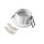 SLV 1007337 New Tria 68 Deckeneinbauring D: 8.3 H: 3.55 cm IP 65 inkl. Glas weiß