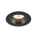 SLV 1007345 New Tria 68 Deckeneinbauring D: 8.2 H: 3.4 cm IP 65 schwarz