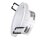 SLV 1007346 New Tria 68 Deckeneinbauring D: 8.2 H: 3.4 cm IP 65 weiß