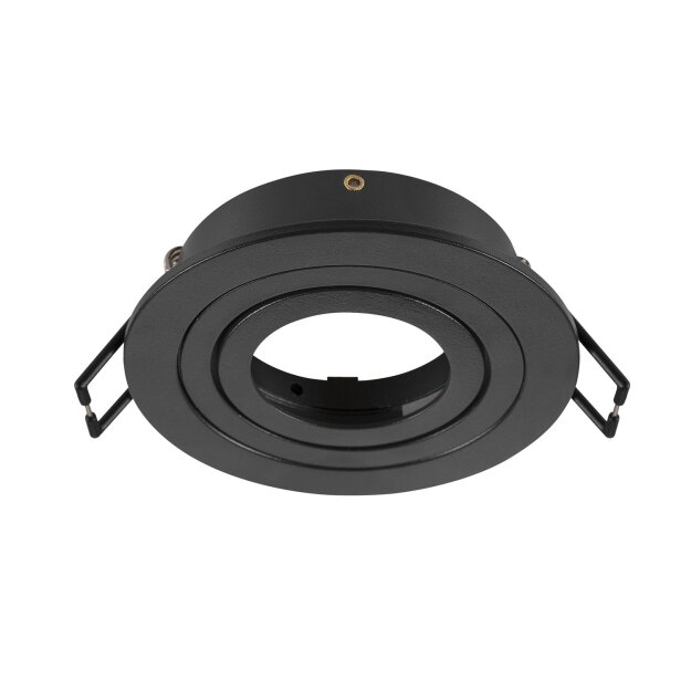 SLV 1007343 New Tria 75 Deckeneinbauring D: 9.3 H: 2.6 cm IP 20 schwarz
