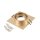 SLV 1007637 New Tria 75 XL Deckeneinbauring L: 11 B: 11 H: 2.6 cm roségold