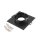 SLV 1007635 New Tria 75 XL Deckeneinbauring L: 11 B: 11 H: 2.6 cm schwarz