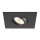 SLV 1007635 New Tria 75 XL Deckeneinbauring L: 11 B: 11 H: 2.6 cm schwarz