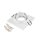 SLV 1007634 New Tria 75 XL Deckeneinbauring L: 11 B: 11 H: 2.6 cm weiß