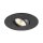 SLV 1007631 New Tria 75 XL Deckeneinbauring D: 11 H: 2.6 cm IP20 schwarz
