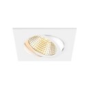 SLV 1007448 New Tria 95 Deckeneinbauring L: 11 B: 11 H: 2.6 cm IP 20 weiß