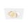 SLV 1007448 New Tria 95 Deckeneinbauring L: 11 B: 11 H: 2.6 cm IP 20 weiß