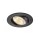 SLV 1007444 New Tria 95 Deckeneinbauring D: 11 H: 2.6 cm IP 20 schwarz