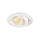 SLV 1007443 New Tria 95 Deckeneinbauring D: 11 H: 2.6 cm IP 20 weiß