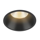 SLV 1007452 New Tria 95 Deckeneinbauring vertieft D: 10.3 H: 5.5 cm IP 20 schwarz