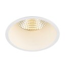 SLV 1007454 New Tria 95 Deckeneinbauring vertieft D: 10.3 H: 5.5 cm IP 20 weiß