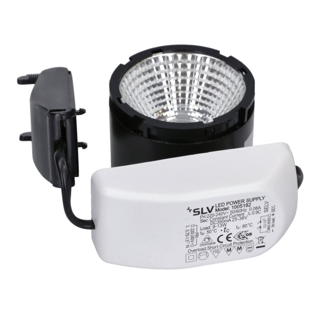 SLV 1007409 New Tria LED-Modul rund 2700K 38° PHASE schwarz