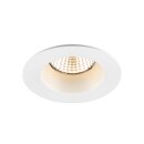 SLV 1007441 New Tria Universal 68 Deckenspot 2500/3000/4000K 38° IP 20 / IP 65 rund weiß - Einbaustrahler