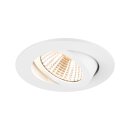 SLV 1007433 New Tria Universal 68 Deckenspot 2500/3000/4000K 38° IP 20 rund weiß - Einbaustrahler