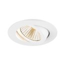 SLV 1007433 New Tria Universal 68 Deckenspot 2500/3000/4000K 38° IP 20 rund weiß - Einbaustrahler
