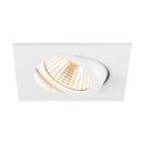 SLV 1007439 New Tria Universal 68 Deckenspot 2500/3000/4000K 60° IP 20 quadratisch weiß - Einbaustrahler