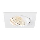 SLV 1007439 New Tria Universal 68 Deckenspot 2500/3000/4000K 60° IP 20 quadratisch weiß - Einbaustrahler