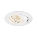 SLV 1007435 New Tria Universal 68 Deckenspot 2500/3000/4000K 60° IP 20 rund weiß - Einbaustrahler