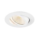 SLV 1007435 New Tria Universal 68 Deckenspot 2500/3000/4000K 60° IP 20 rund weiß - Einbaustrahler