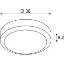 SLV 1007514 Outdoor Bulkhead V 360 20W 830/840 IP65 IK10
