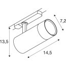 SLV 1007654 Trackspot V 3Ph. 10/15/20W 927/930/940 24-60° weiß