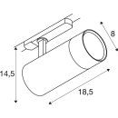SLV 1007656 Trackspot V 3Ph. 25/30/35W 927/930/940 24-60° weiß