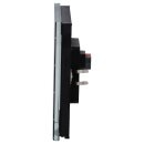 MDT BE-GT2TS.02S KNX Glastaster II Smart mit Farbdisplay und Temperatursensor Schwarz