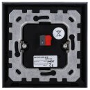 MDT BE-GTL4TS.01S KNX Glastaster II Light 4-fach RGBW Temperatursensor Schwarz Neutral
