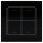 MDT BE-GTL4TS.01S KNX Glastaster II Light 4-fach RGBW Temperatursensor Schwarz Neutral