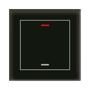 MDT BE-GTL10S.01S KNX Glastaster II Light 1-fach RGBW...