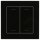 MDT BE-GTL20S.01S KNX Glastaster II Light 2-fach RGBW Schwarz Neutral