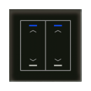 MDT BE-GTL20S.A1S KNX Glastaster II Light 2-fach RGBW...