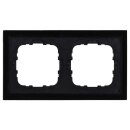 MDT BE-GTR2S.01S MDT Glasrahmen 2-fach für 55 mm Programme Schwarz