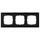 MDT BE-GTR3S.01S MDT Glasrahmen 3-fach für 55 mm Programme Schwarz