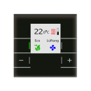 MDT SCN-RTRGS.02S KNX Glas Raumtemperaturregler Smart mit...