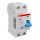 ABB 2CSF202568R3400 F202B-40/03 FI-Schutzschalter Typ B 2P 40A 300mA 3kA 2TE
