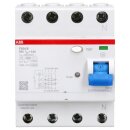 ABB F204B-63/0.3 FI-Schutzschalter RCD Typ B 4P 63A 300mA...