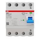 ABB 2CSF204568U1630 F204B-63/003 FI-Schutzschalter Typ B 4P 63A 30mA 3kA 4TE