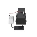 SLV 1007559 Kadux Deckeneinbauleuchte double 3000K 38° IP 20 quadratisch schwarz